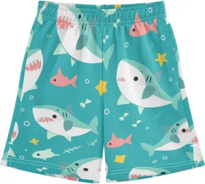Youth Boys Cargo Shorts Lightweight Athletic Running Workout Shorts with Pockets