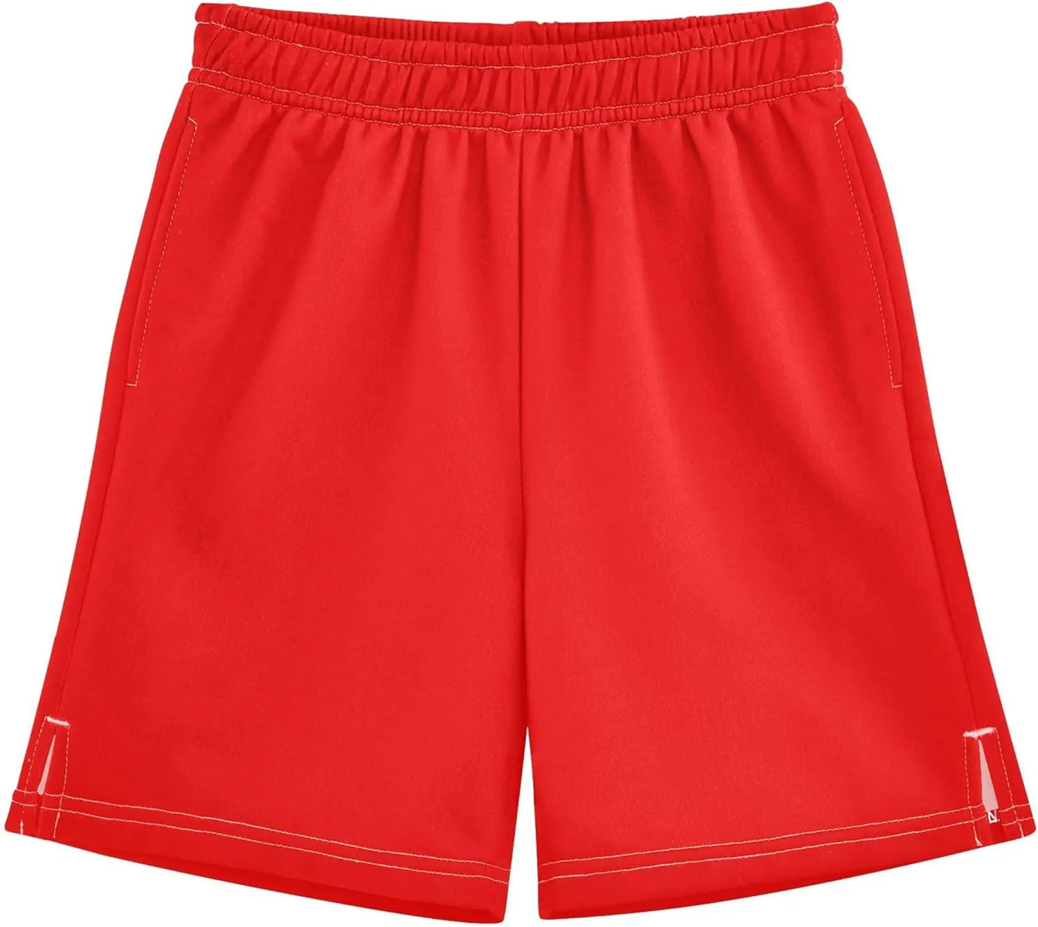Youth Boys Cargo Shorts Lightweight Athletic Running Workout Shorts with Pockets