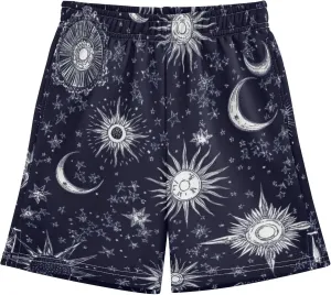 Youth Boys Cargo Shorts Lightweight Athletic Running Workout Shorts with Pockets