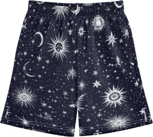 Youth Boys Cargo Shorts Lightweight Athletic Running Workout Shorts with Pockets