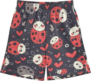 Youth Boys Cargo Shorts Lightweight Athletic Running Workout Shorts with Pockets