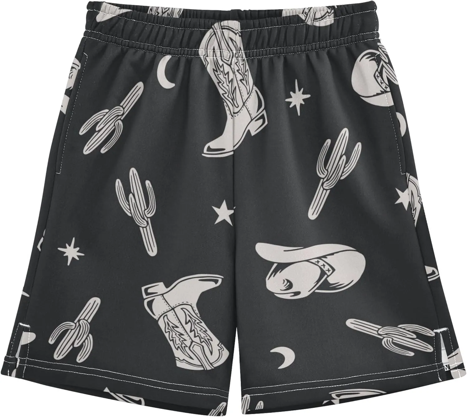 Youth Boys Cargo Shorts Lightweight Athletic Running Workout Shorts with Pockets