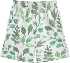Youth Boys Cargo Shorts Lightweight Athletic Running Workout Shorts with Pockets