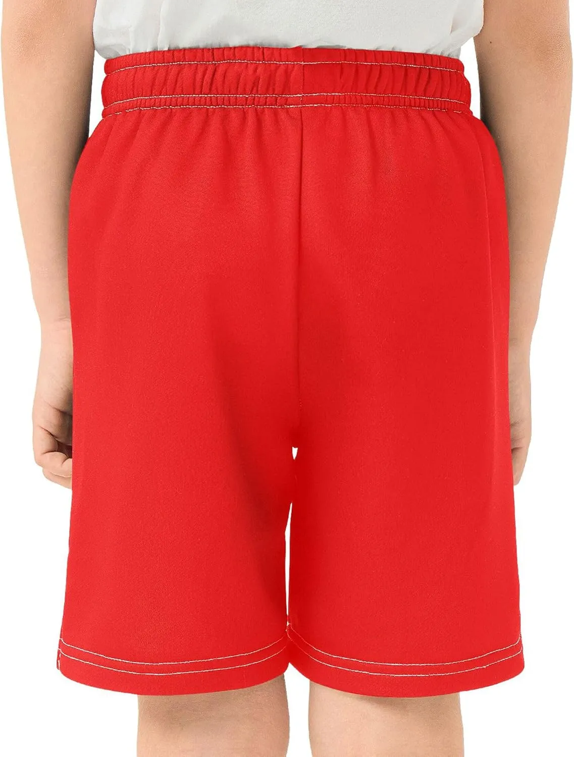 Youth Boys Cargo Shorts Lightweight Athletic Running Workout Shorts with Pockets
