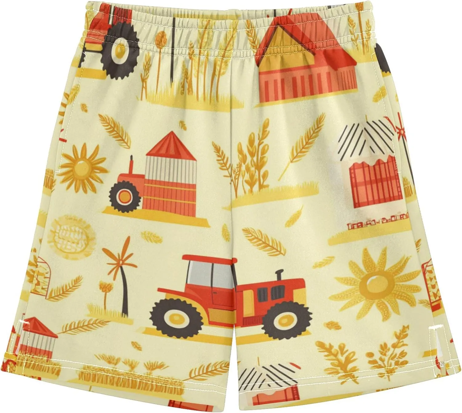 Youth Boys Cargo Shorts Lightweight Athletic Running Workout Shorts with Pockets