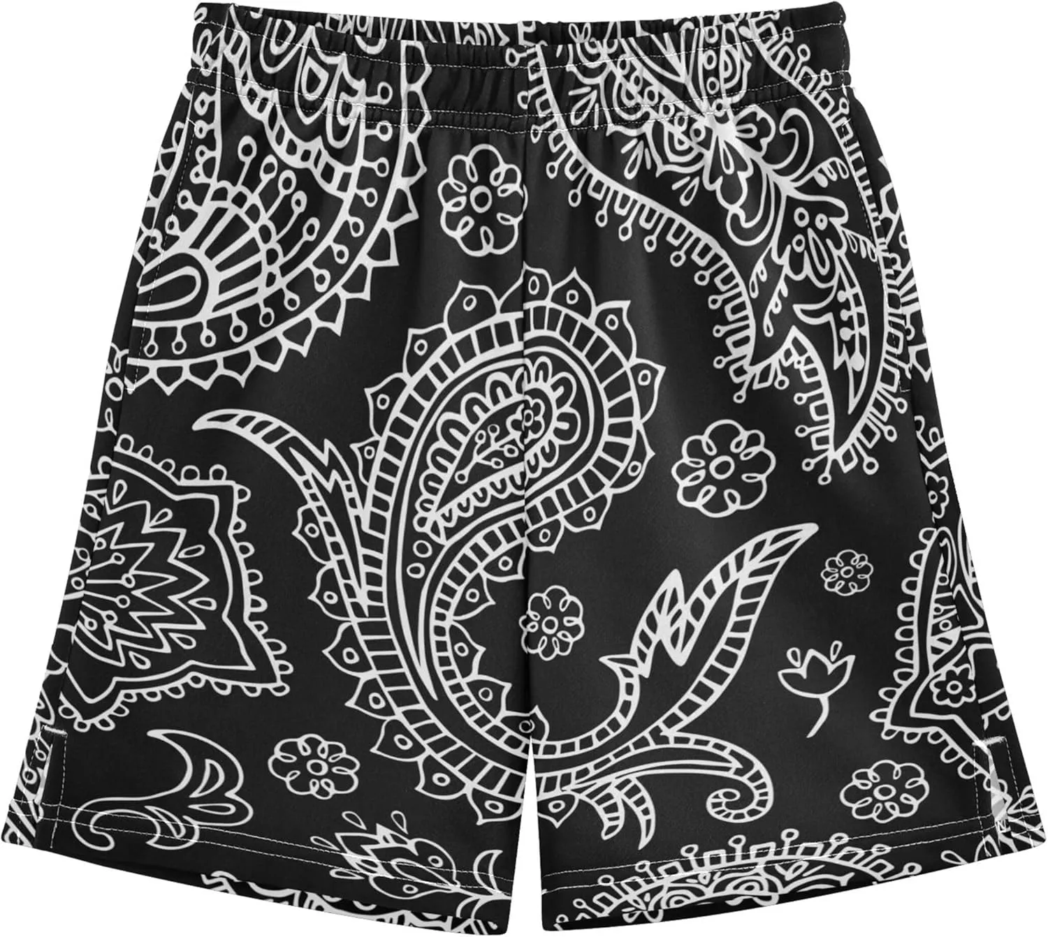 Youth Boys Cargo Shorts Lightweight Athletic Running Workout Shorts with Pockets