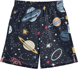 Youth Boys Cargo Shorts Lightweight Athletic Running Workout Shorts with Pockets