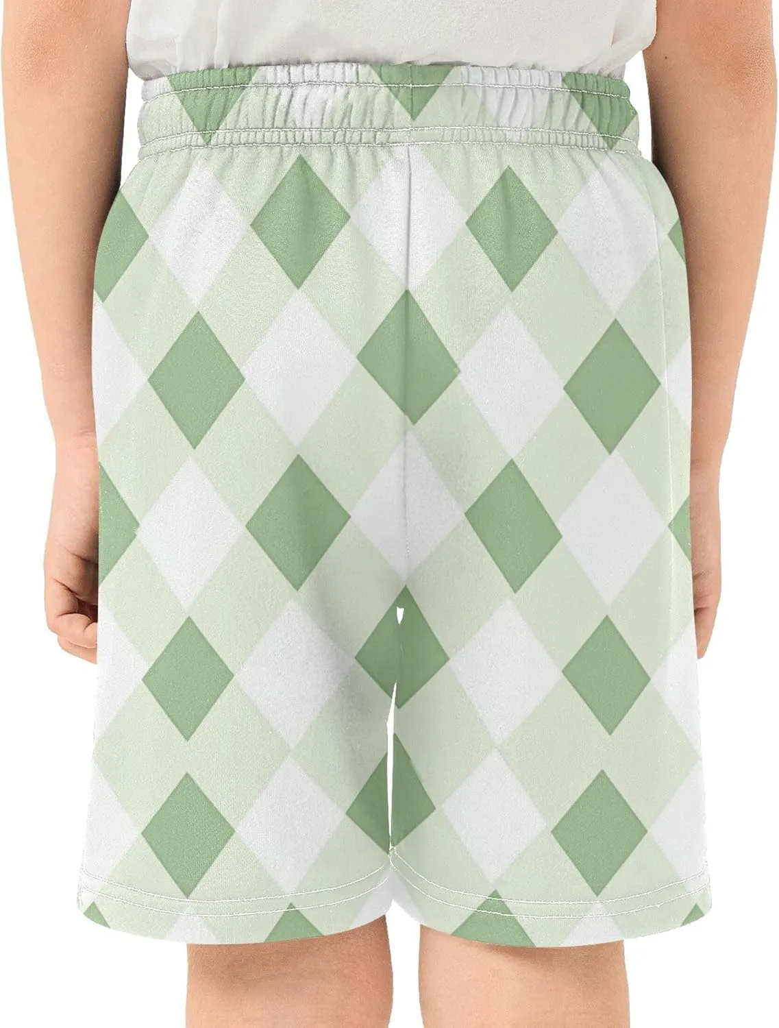 Youth Boys Cargo Shorts Lightweight Athletic Running Workout Shorts with Pockets