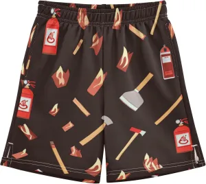 Youth Boys Cargo Shorts Lightweight Athletic Running Workout Shorts with Pockets