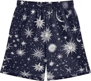 Youth Boys Cargo Shorts Lightweight Athletic Running Workout Shorts with Pockets